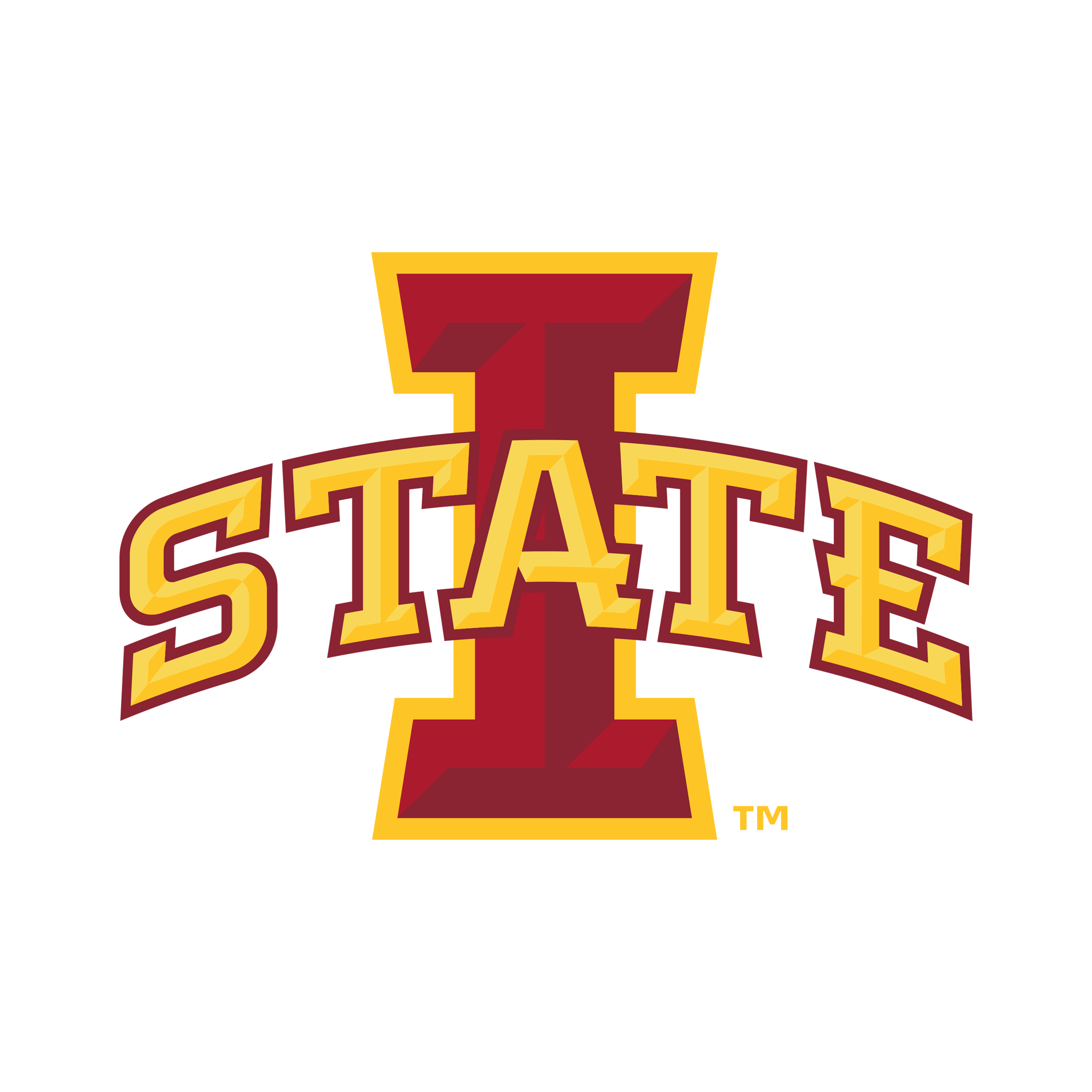 Iowa State Cyclones collection official team logo.