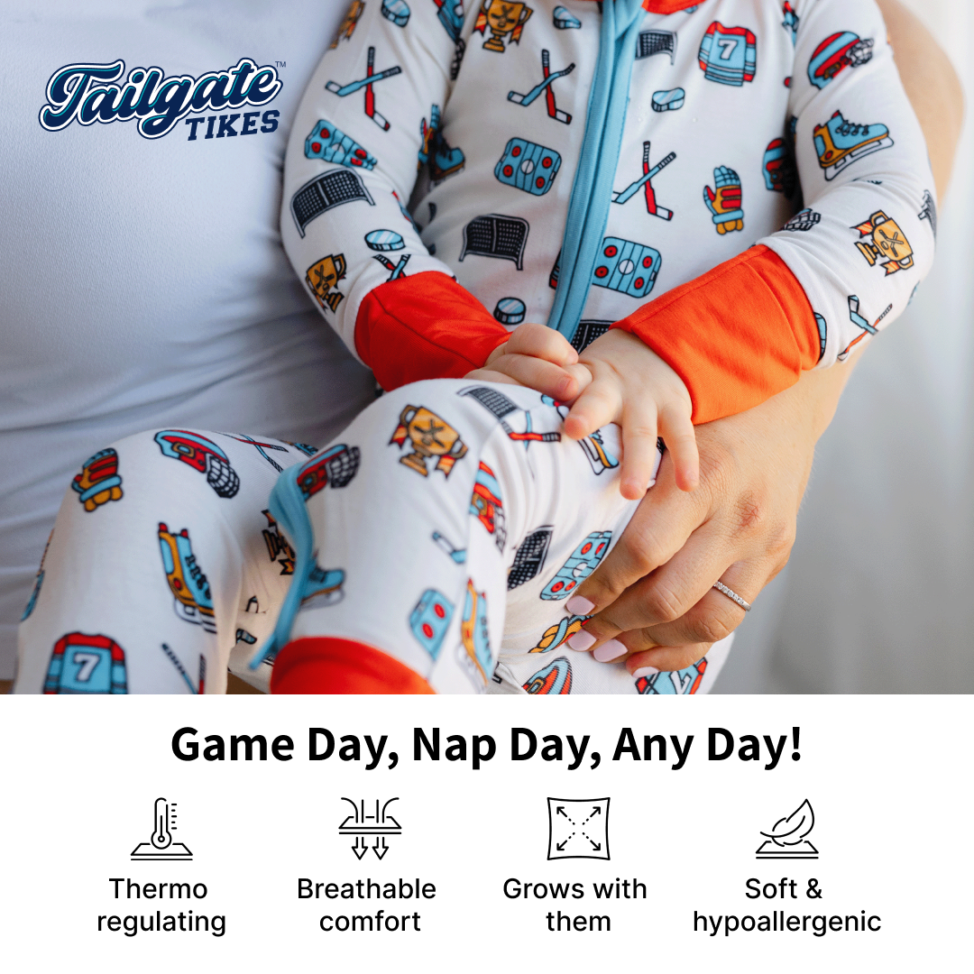 Hockey bamboo pajamas.