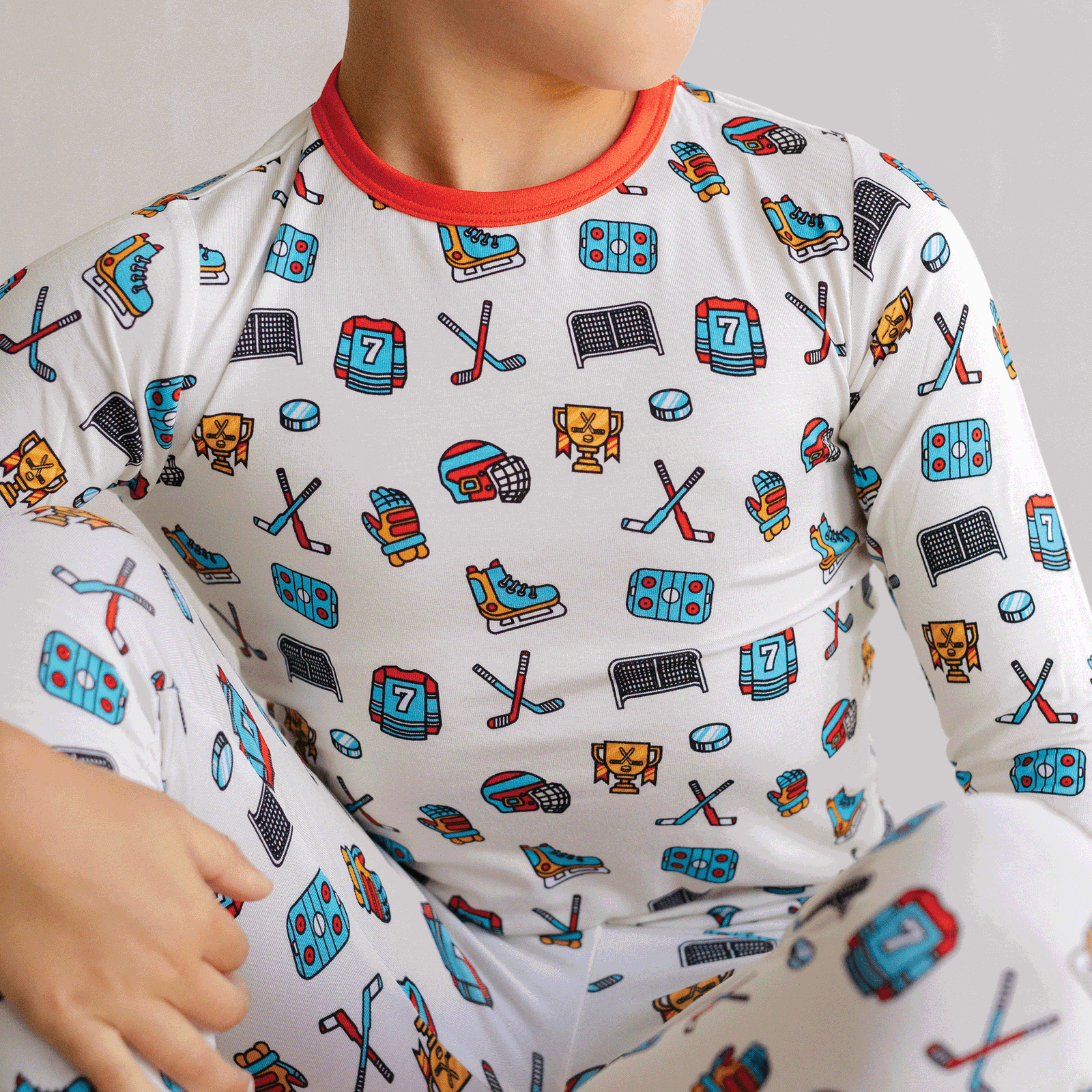 Hockey pajamas youth hotsell