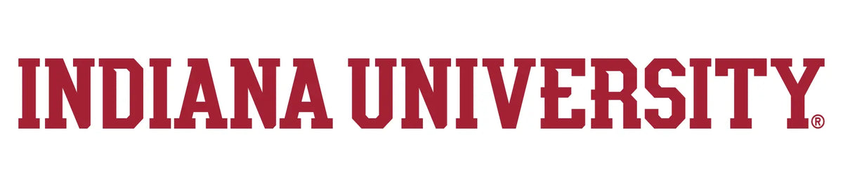 Indiana University Officially licensed Collegiate Product.