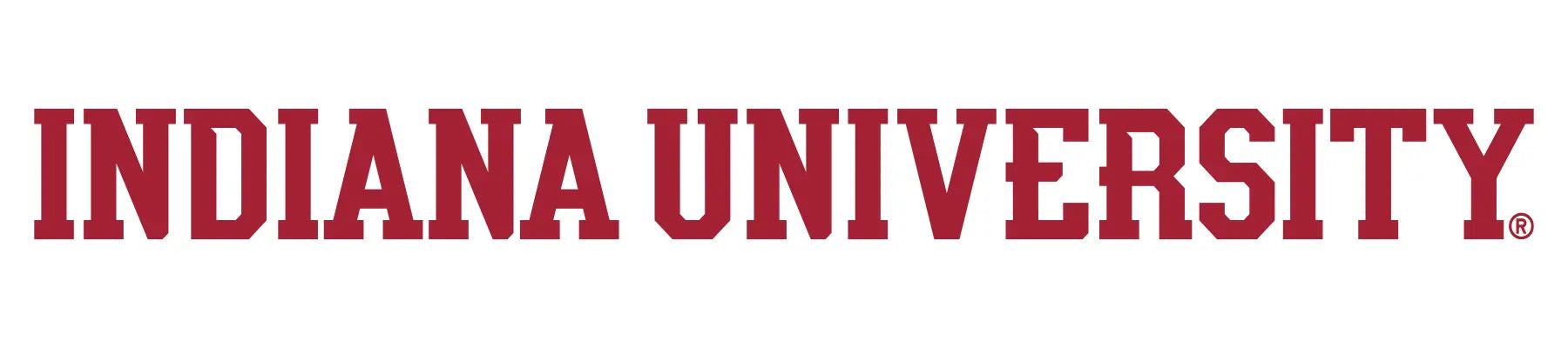 Indiana University Officially licensed Collegiate Product.