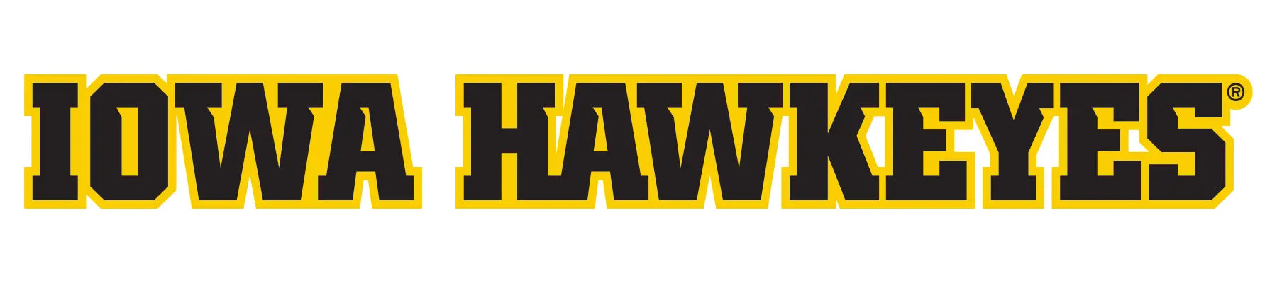 Iowa Hawkeyes Officially licensed Collegiate Product.