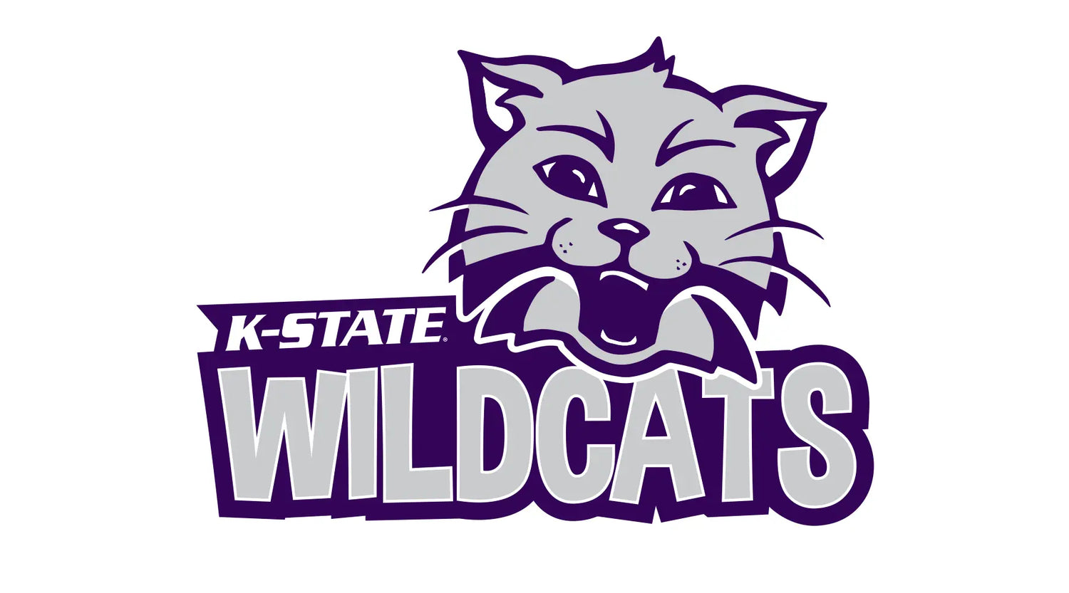 Kansas State Wildcats bamboo Pajama set featuring iconic PowerCat logo.