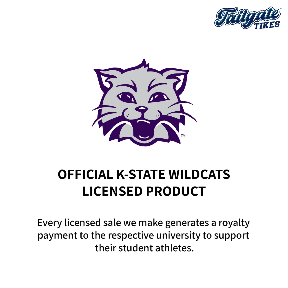 Kansas State Wildcats Officially licensed Collegiate Product.