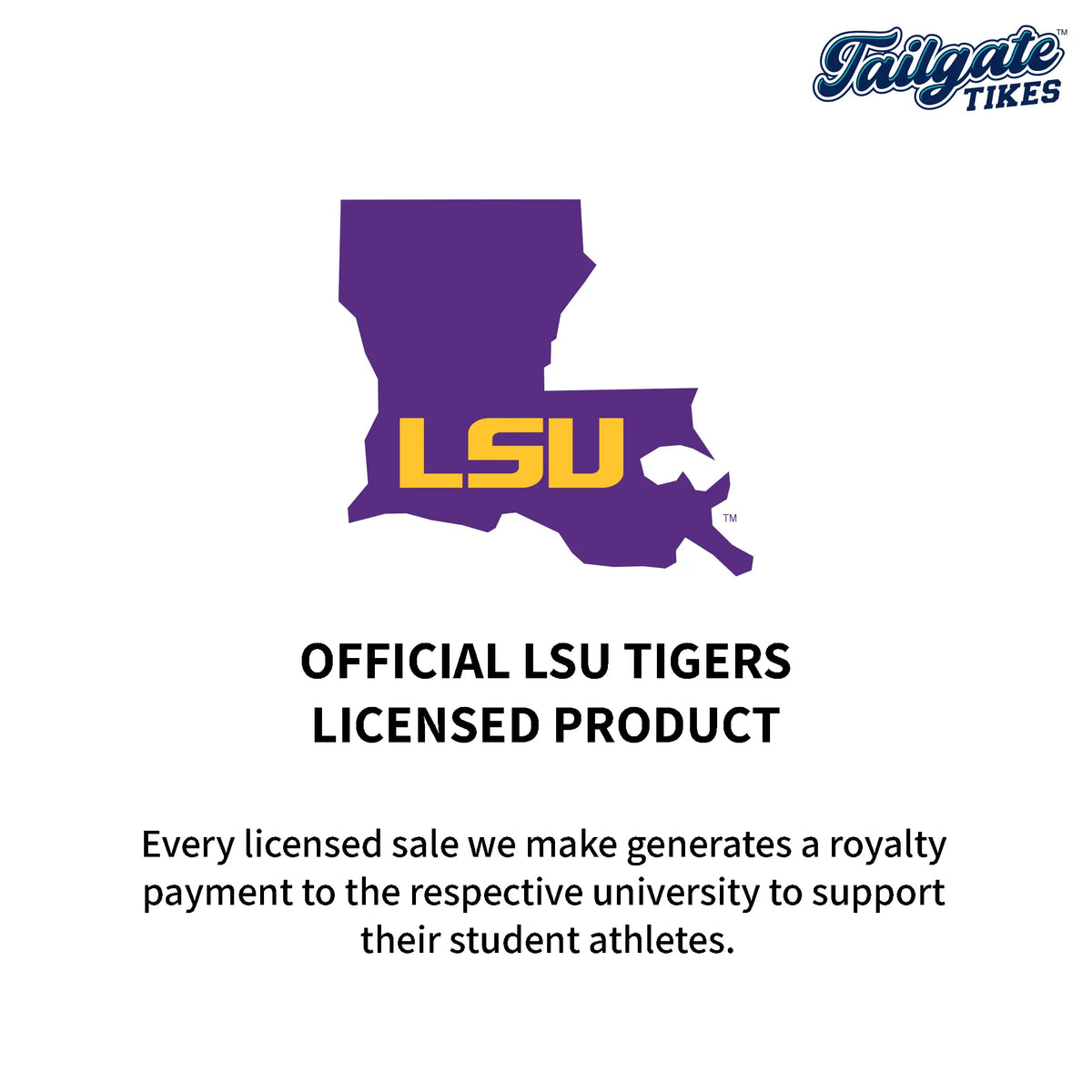 LSU Tigers Officially Licensed Collegiate Product