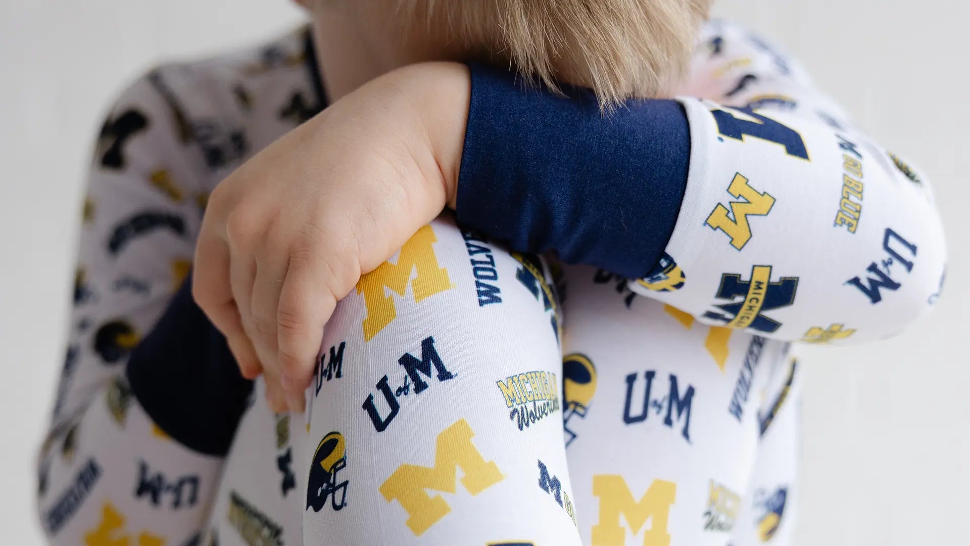 Michigan Wolverines Bamboo Pajamas Officially Licensed
