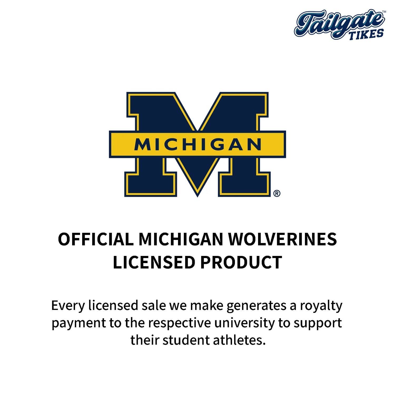 Michigan Wolverines Bamboo Pajamas Officially Licensed Notice