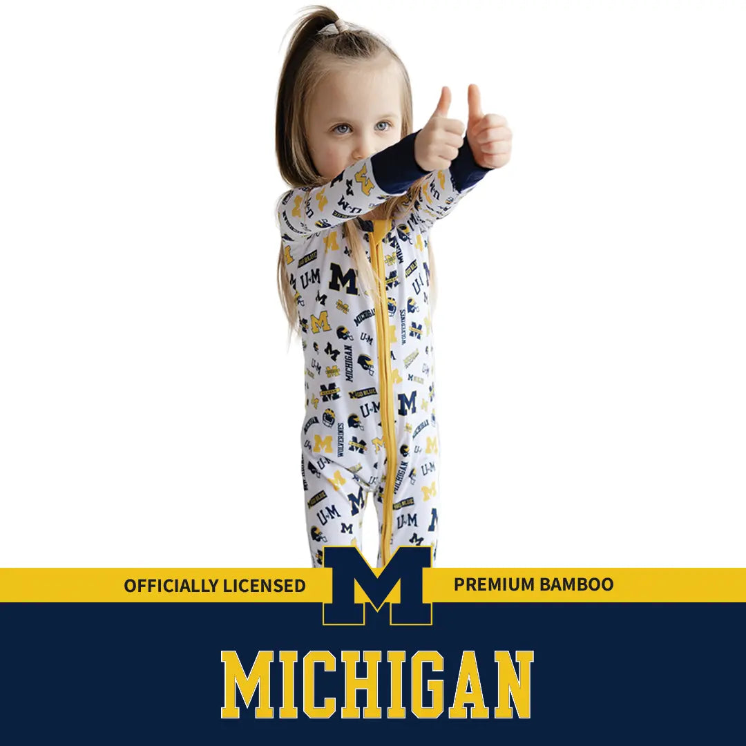 Michigan Wolverines Bamboo Pajamas