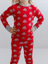 Ohio State Buckeyes Two-Piece Pajama Set.
