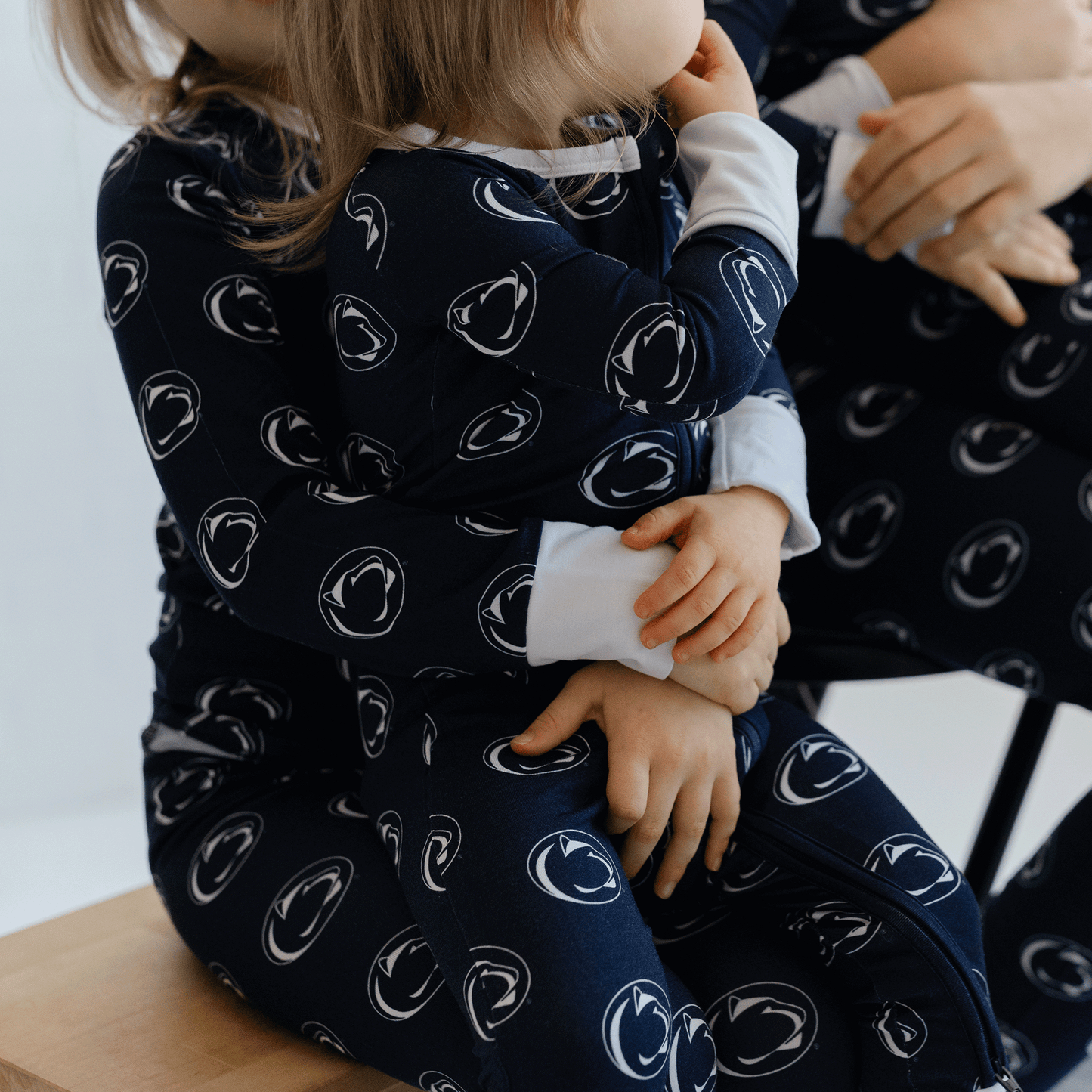 Penn State Nittany Lions toddler to youth pajamas with official team logo, soft bamboo fabric, and a cozy fit for comfortable sleep.