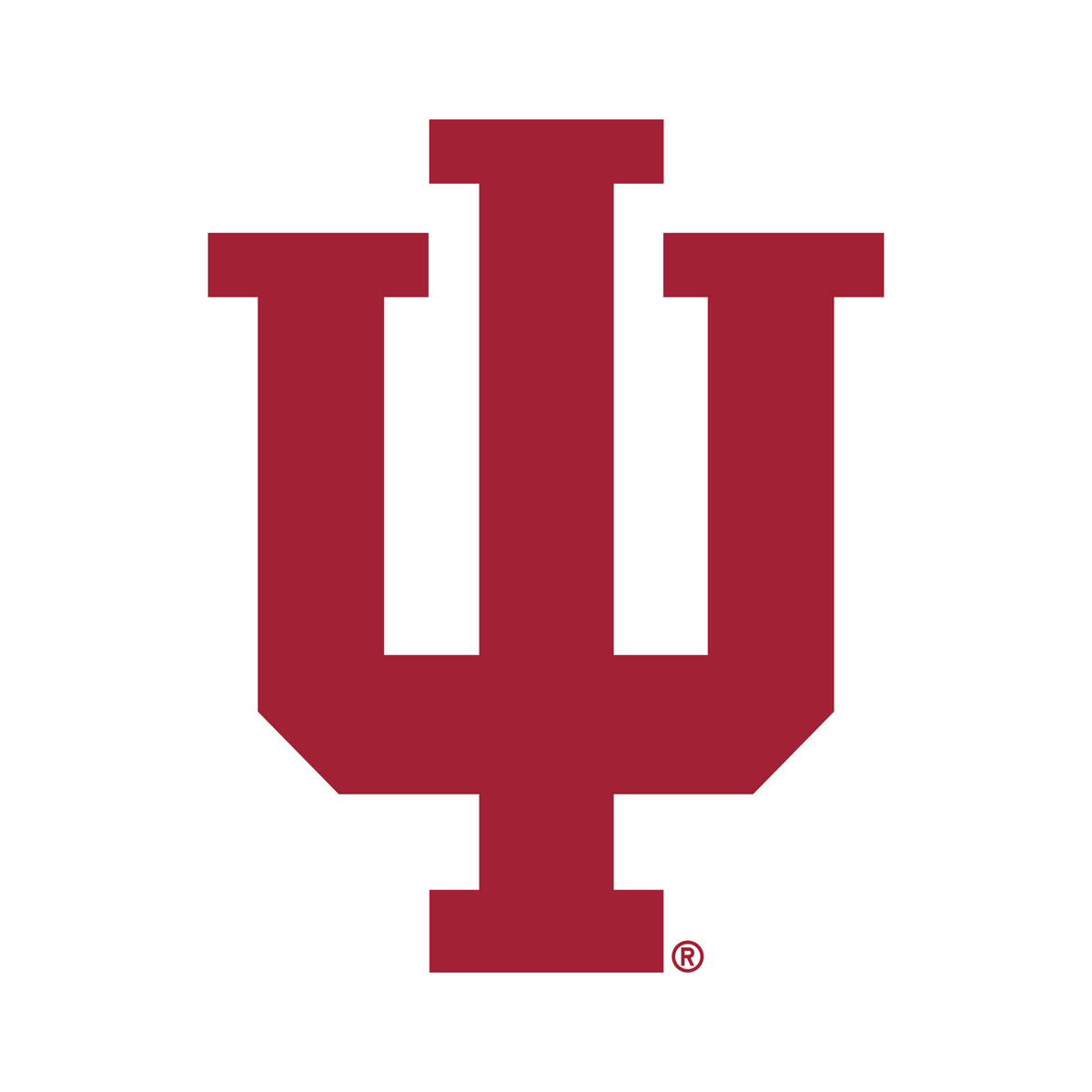 Indiana Hoosiers collection official team logo.