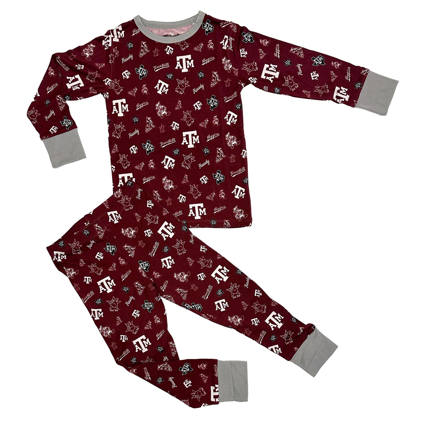 Texas A&M Aggies Two Piece Pajama Set