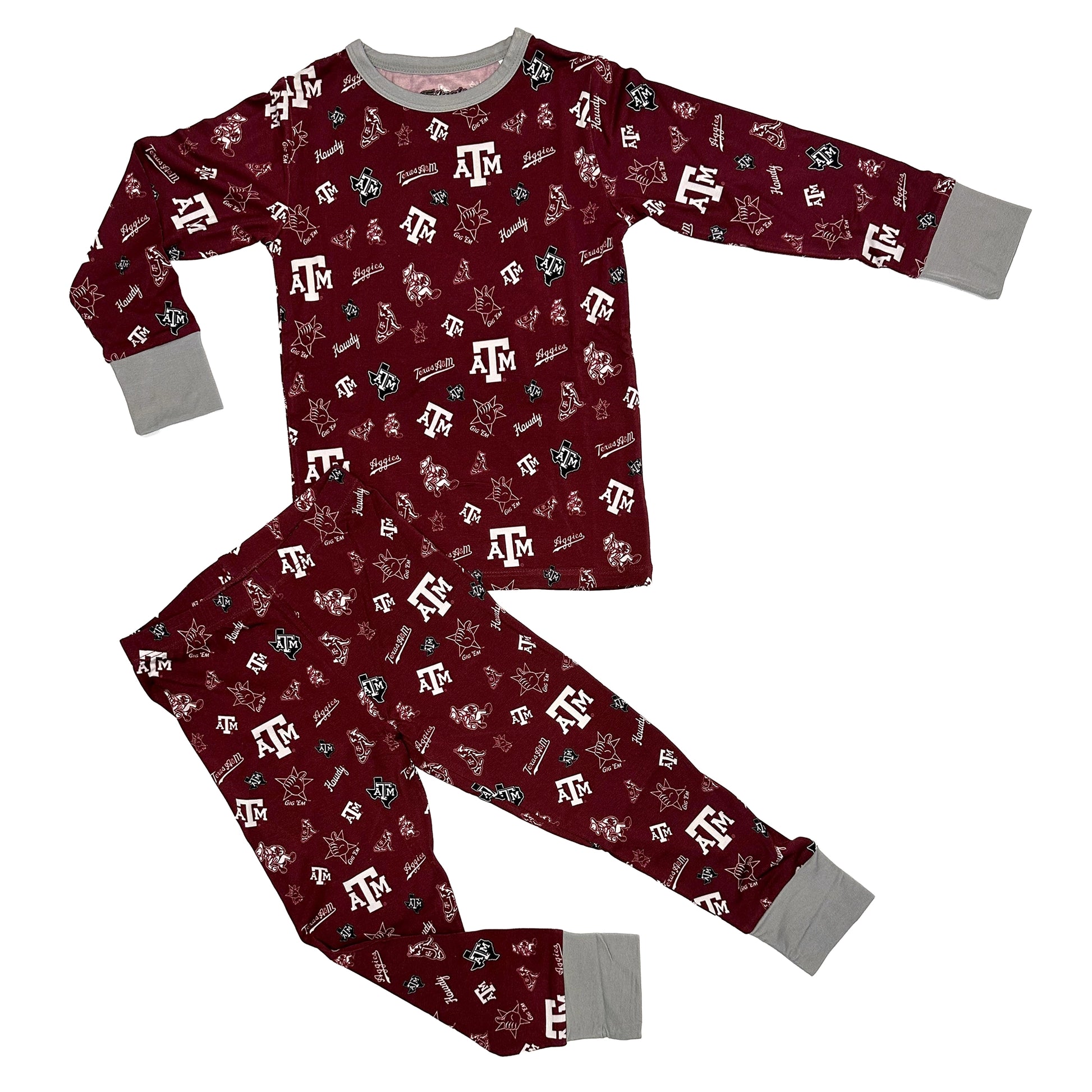 Texas A&M Aggies Two Piece Pajama Set