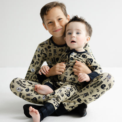 Colorado Buffaloes officially licensed pajama set for little Buffs fans