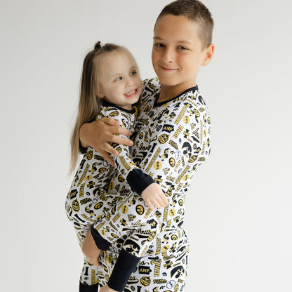 Iowa Hawkeyes officially licensed pajama set for boys and girls