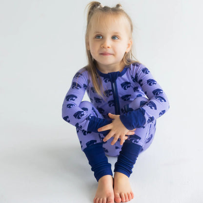 Kansas State Wildcats Baby Game Day pajamas.