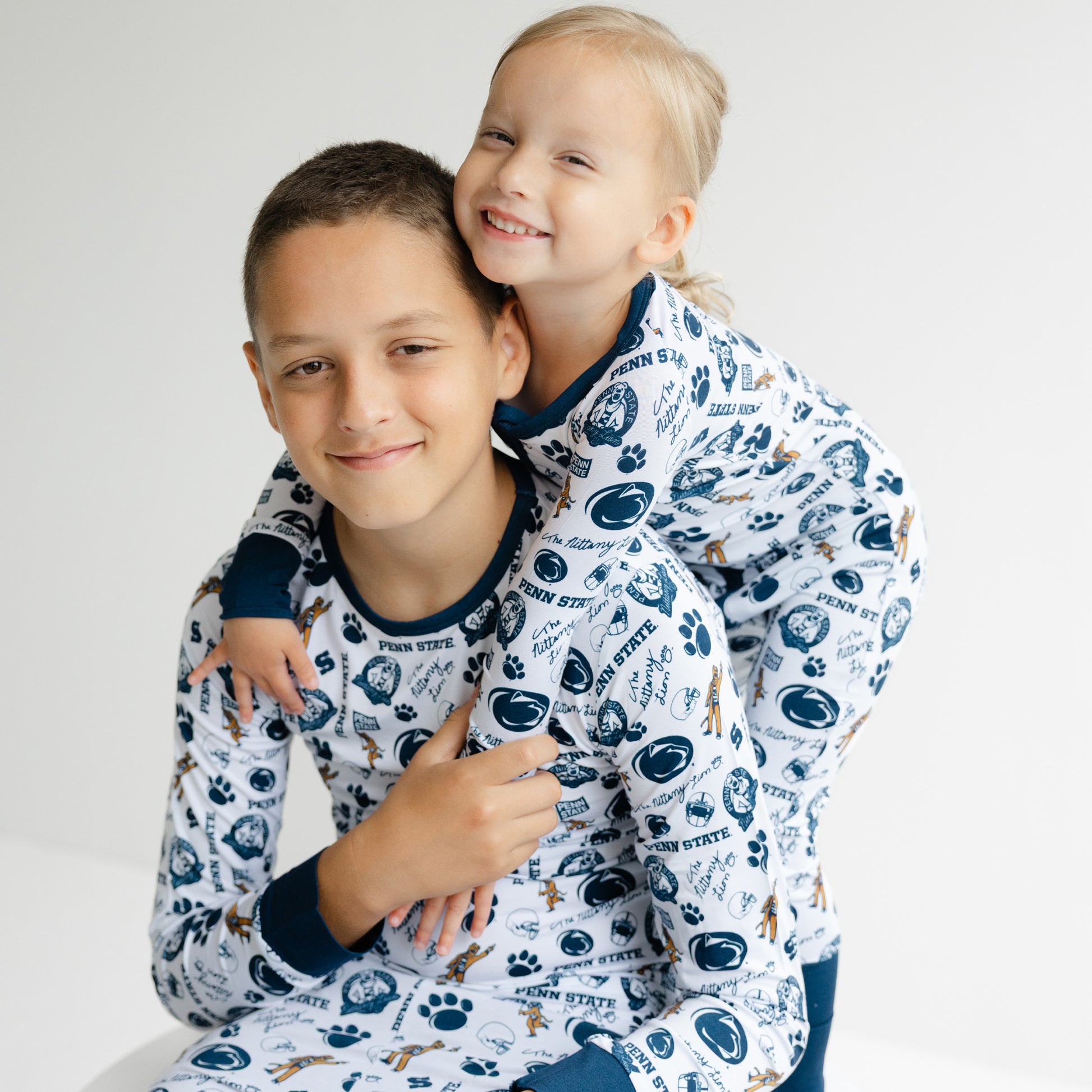 Official Penn State Nittany Lions toddler pajamas made for bedtime, lounging, and game day