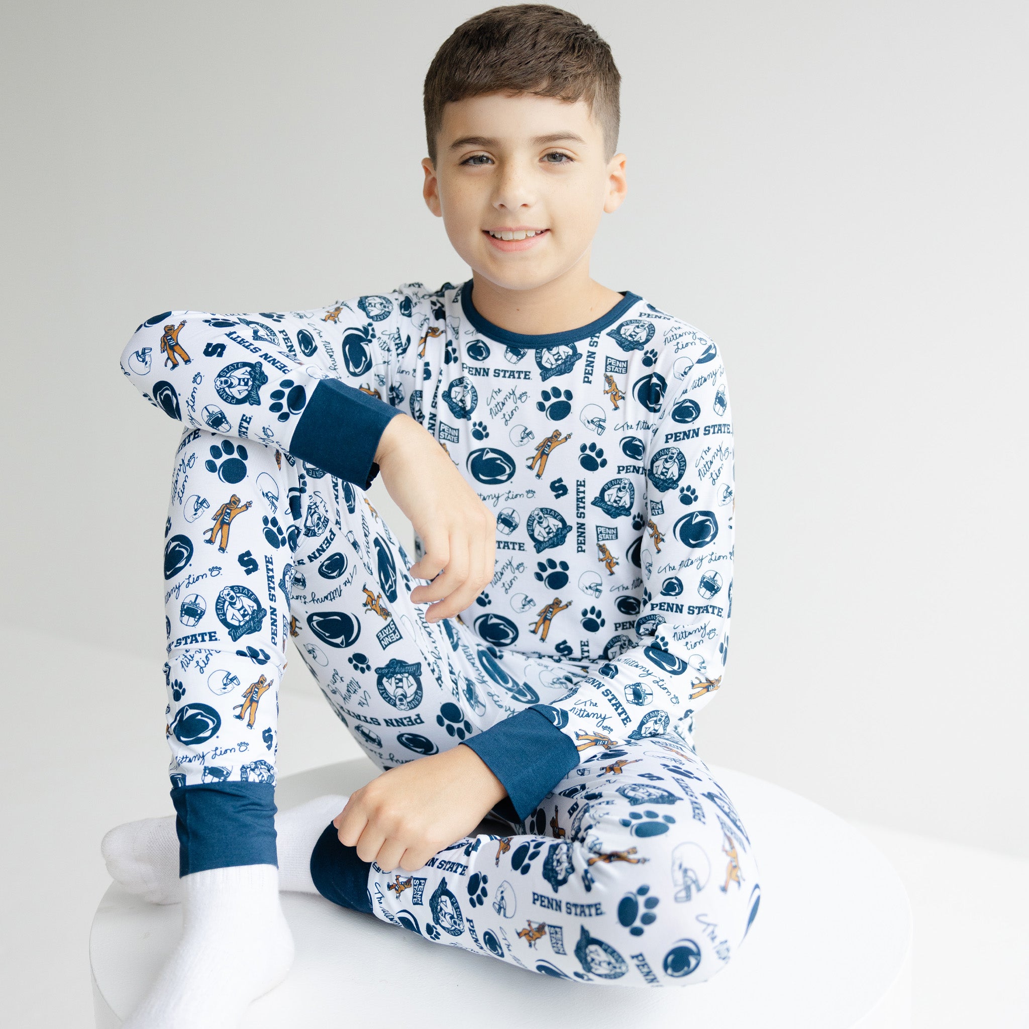 Penn State Pajamas: Cozy Two-Piece Bamboo Set for Kids