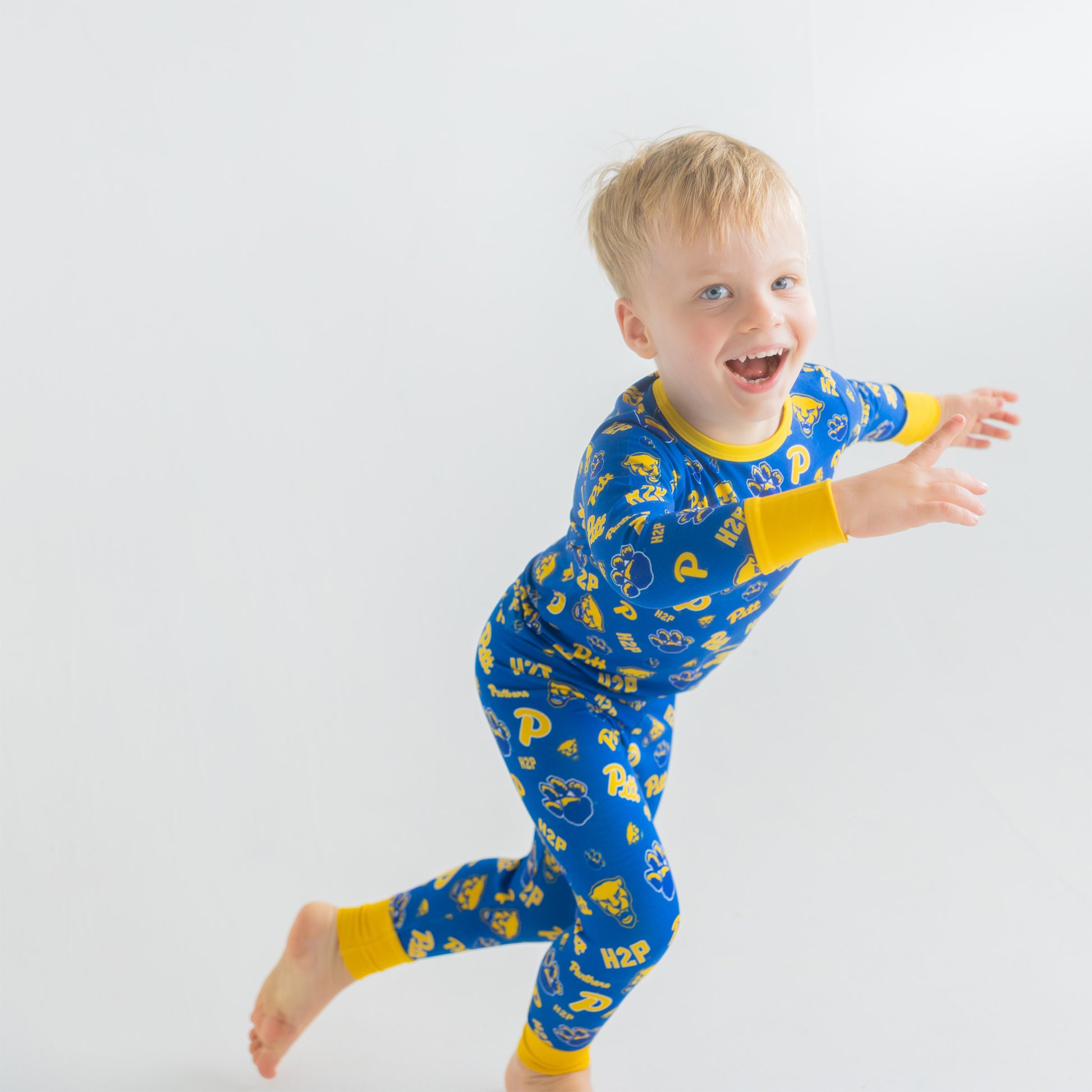 Pitt Panthers bamboo two-piece pajamas