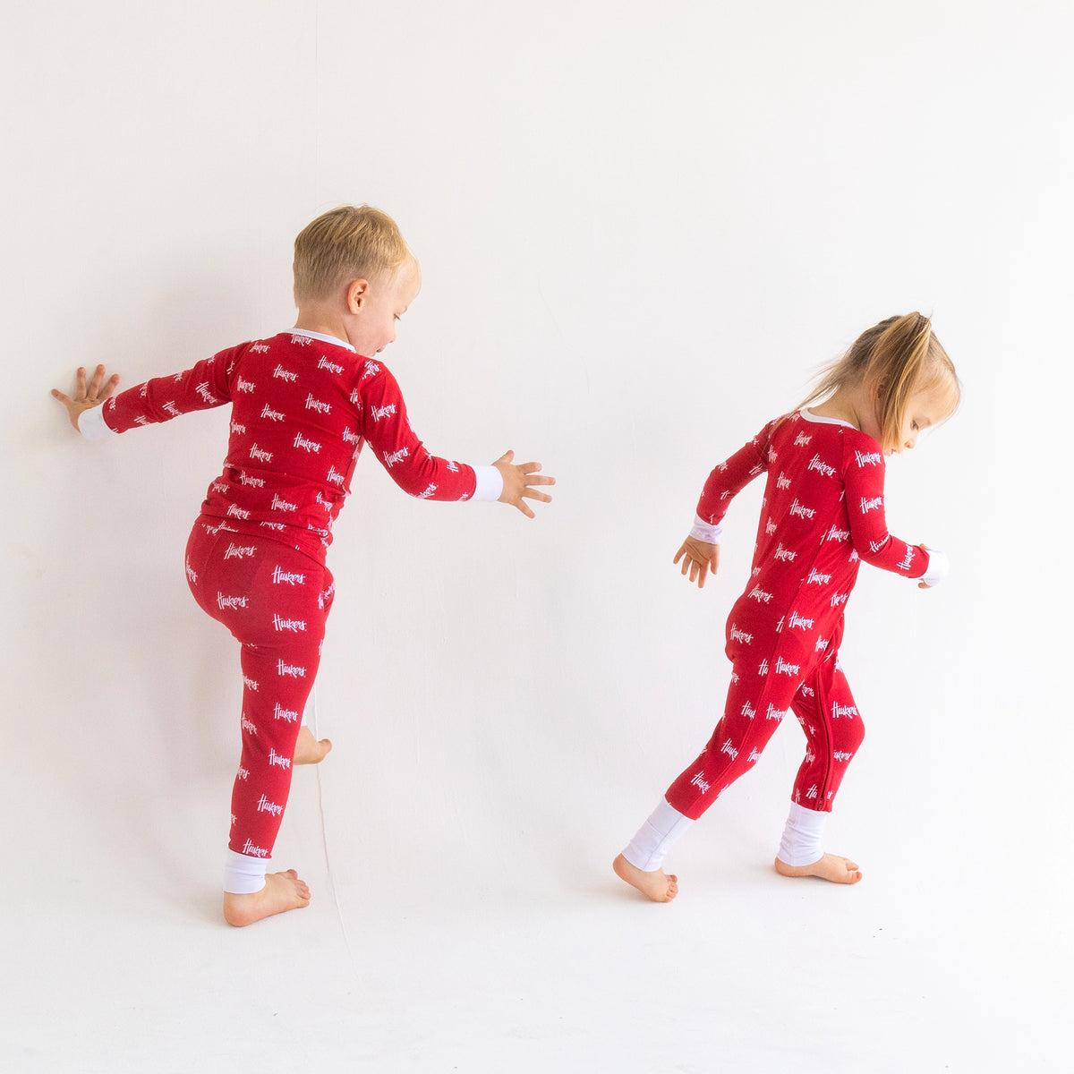 Nebraska Huskers bamboo Sleepwear with iconic Huskers logo.