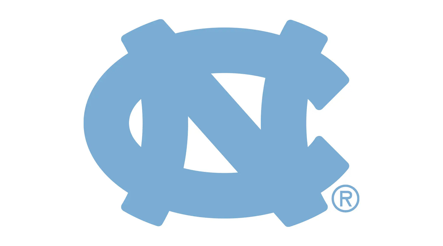 Blue logo with a stylized 'NC' on a white background